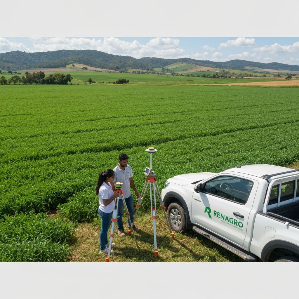 RENAGRO - Equipe Profissional de Georreferenciamento