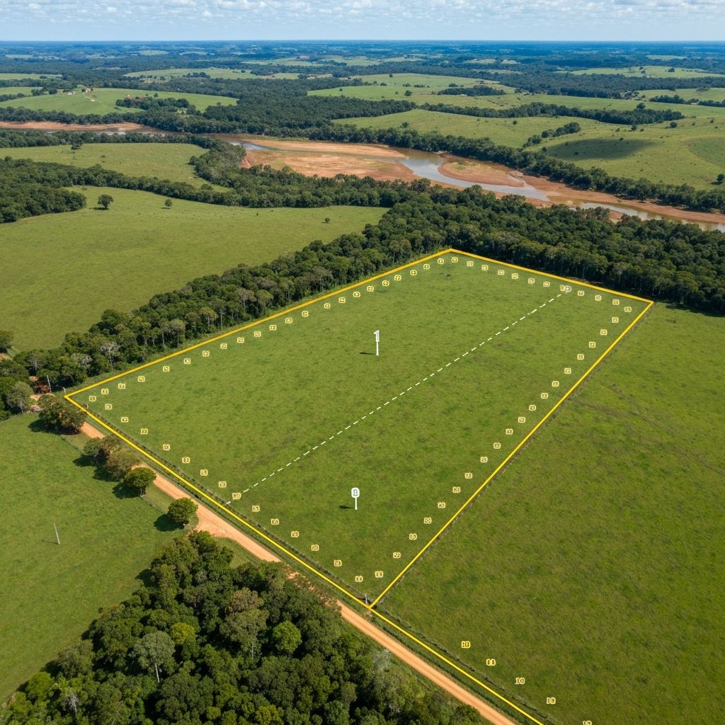 Georreferenciamento Fazenda Santa Maria